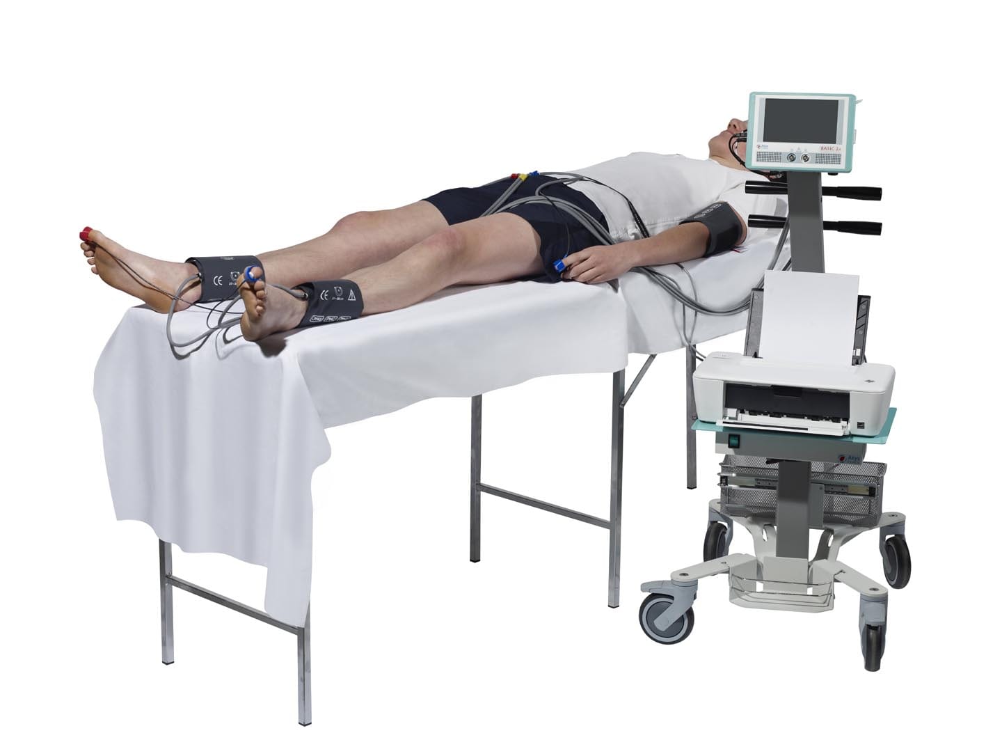 BASIC-Atys medical- measurement of ankle pressure  ABI TBI