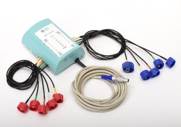 Simultaneous recording of up to 10 photoplethysmography PPG signals